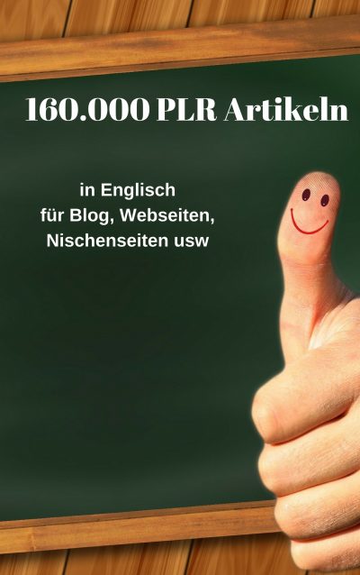 160.000 PLR Artikel in Englisch