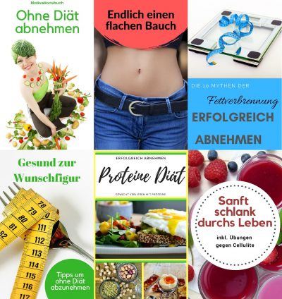 Diät PLR Paket, 6 Bücher rund um Diät, Abnehmen mit Private Label Rechten