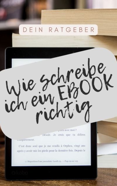 Wie schreibe ich ein EBOOK richtig - PLR Rechte